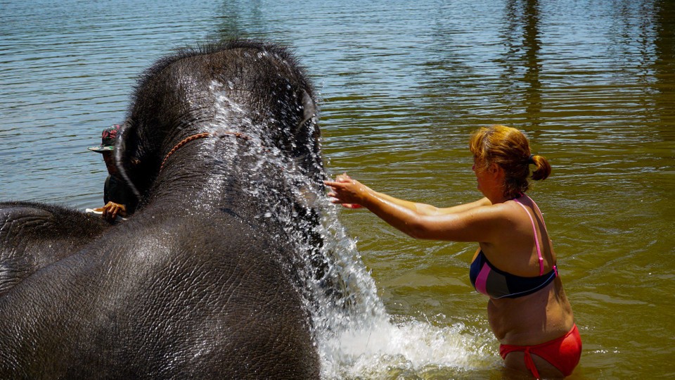 Thailand - Khao Lak - Danach waschen und schrubben