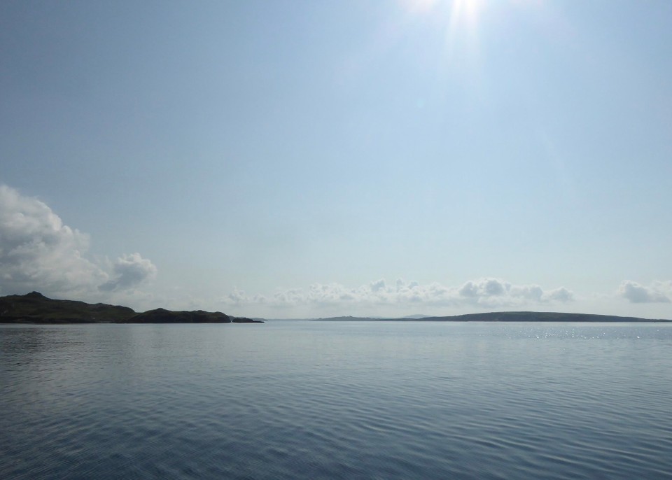 Ireland -  - Flat seas and a light southerly wind.