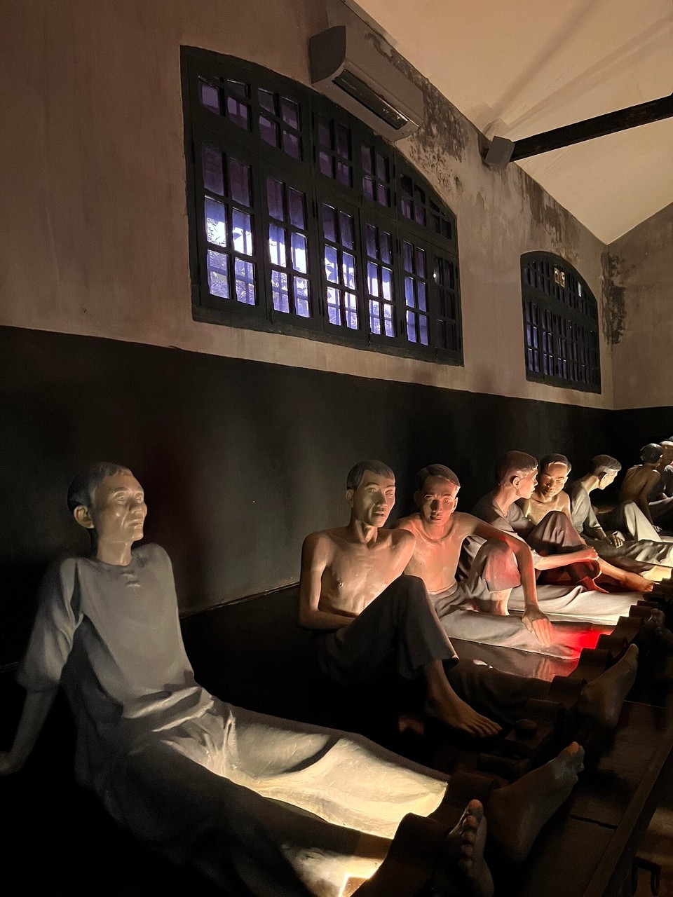 Vietnam - Hanoi - The prison was later used by the Vietnamese after the Vietnam war to imprison US pilots however their lives were a lot different to the Vietnamese prisoners. They were allowed to play sports, eat full meals etc. it’s interesting bcos this contradicts what you read online about it…