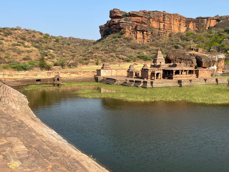 Indien - Badami - Buthanatha Tempel