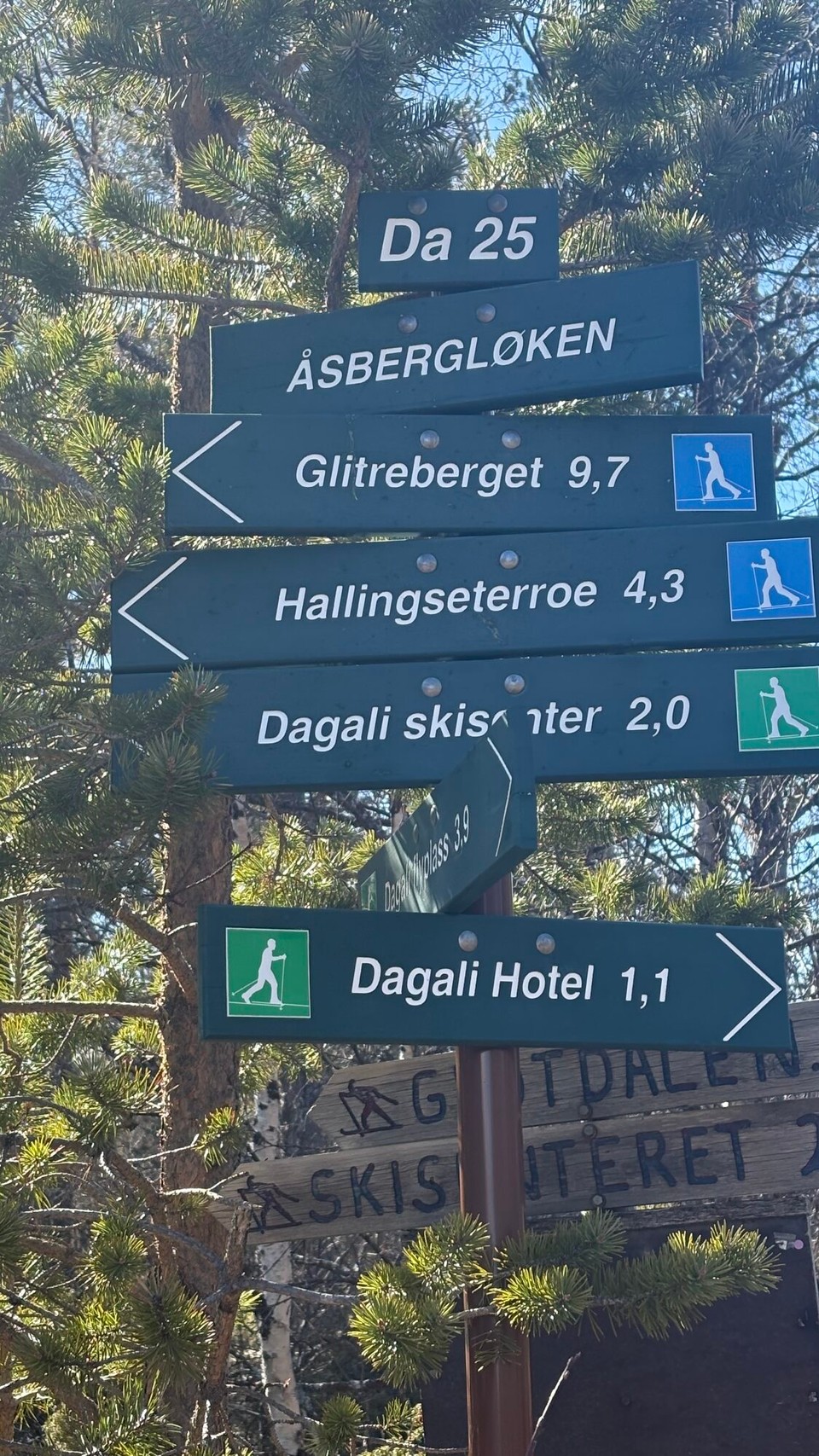 Norwegen - Hovet - Die sind hier noch im Winterbetrieb 