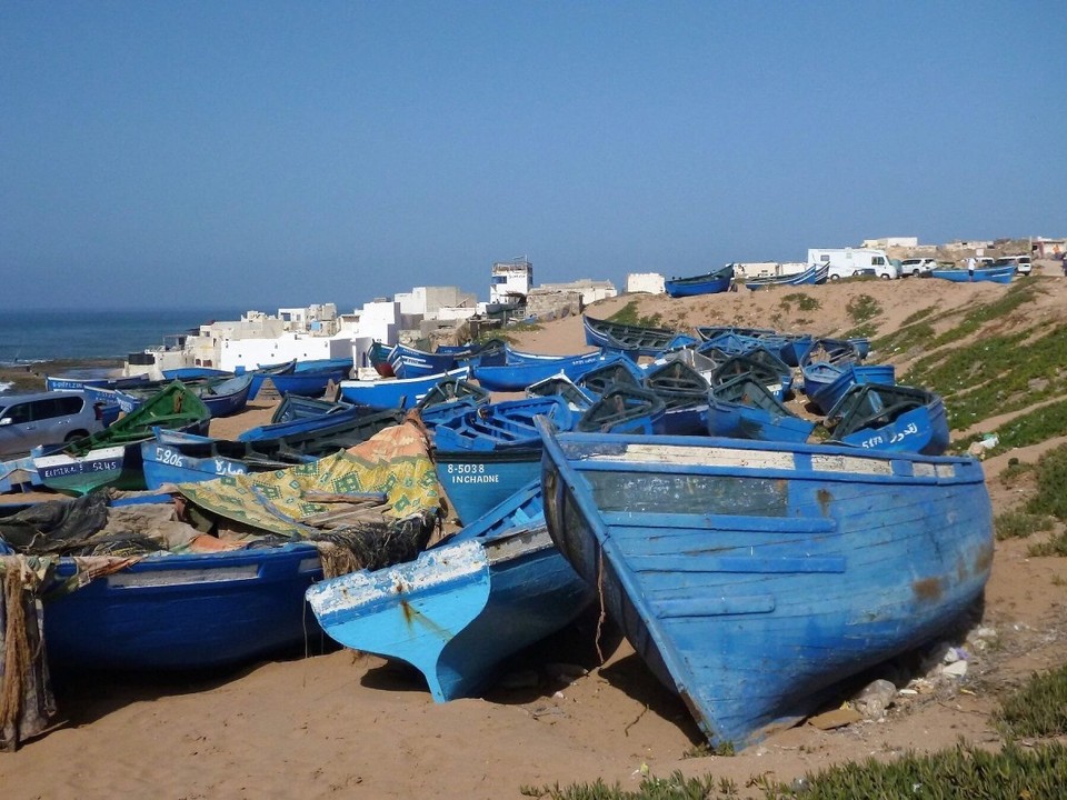 Marokko - Agadir - Fischerdorf