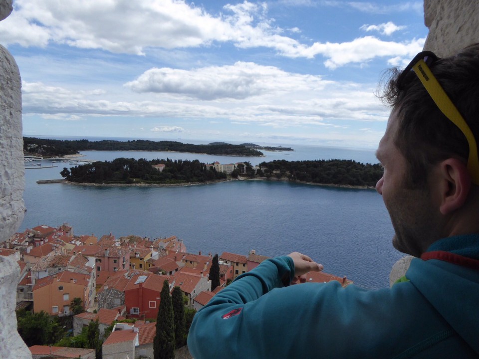 Kroatien - Rovinj - Der Blick vom Kirchturm