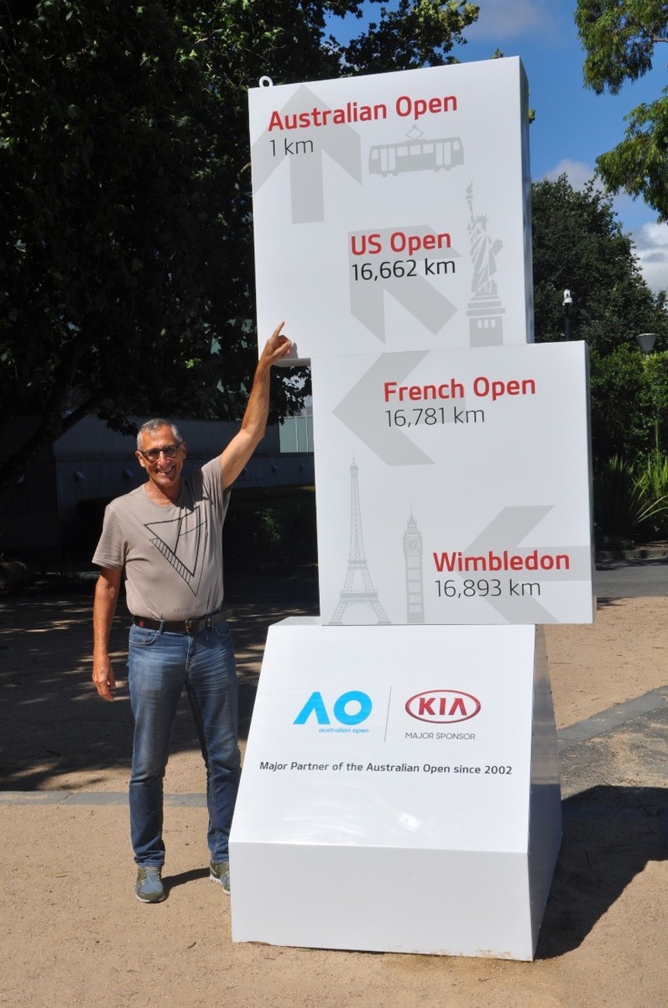 Australien - Melbourne - Im Australian Open Fieber