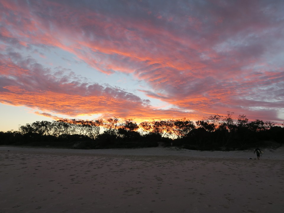 Australia - Surfers Paradise - Pink sky