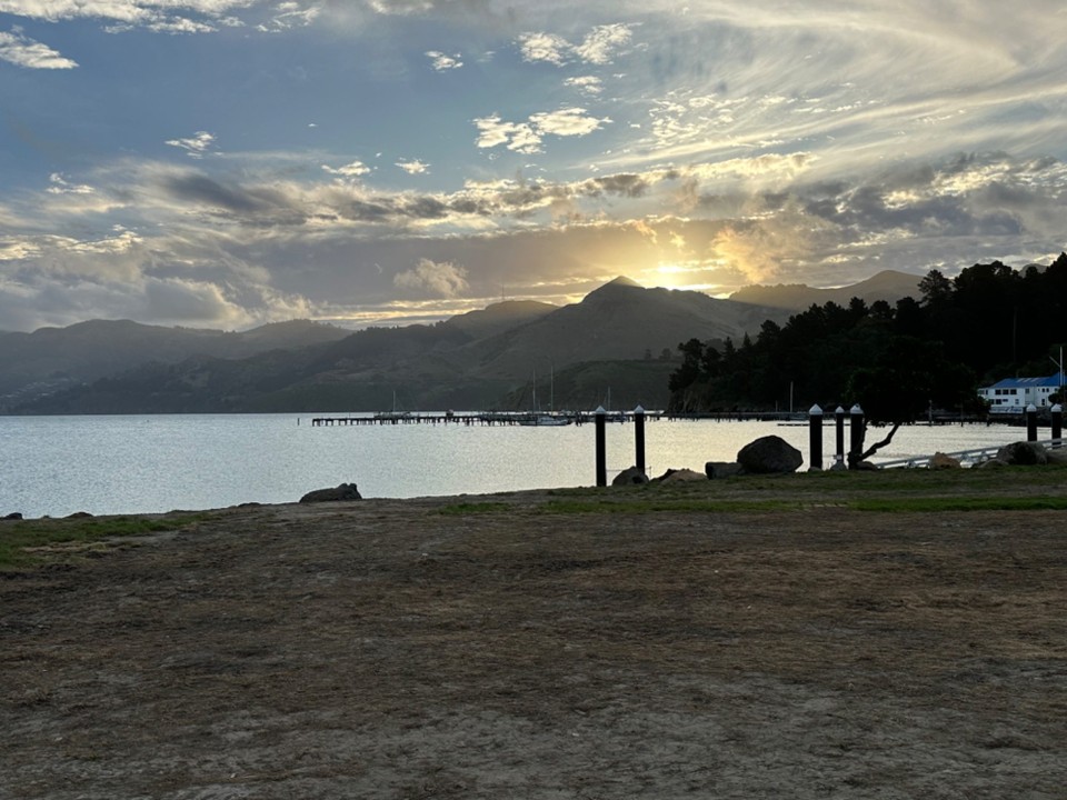 Neuseeland - Arthur’s Pass - Lyllelton Bucht Christchurch 