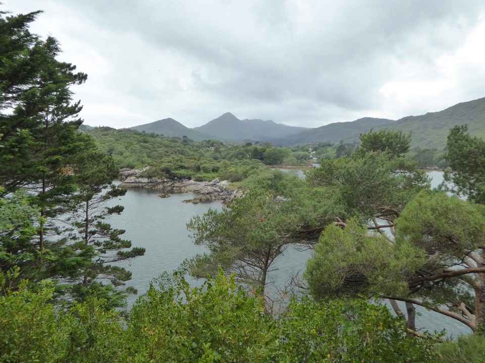 Ireland - Glengarriff - Happy Valley leads to the Grecian Temple with views over the bay and Sugarloaf mountain.