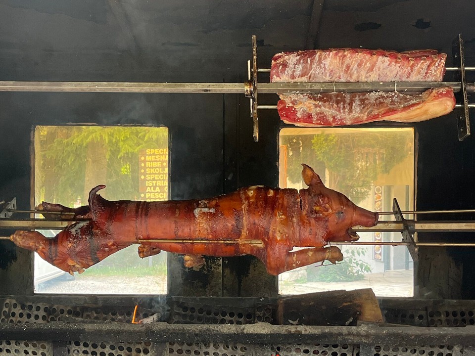 Kroatien - Rovinj - Restaurant in Kostet