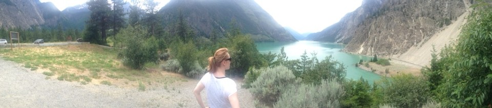 Canada - Seton Dam Campground - En toen waren we bij Seton Lake. Mooi hoor.