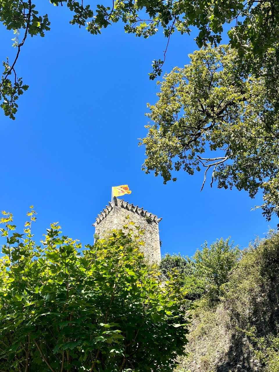 Frankreich - Urt - Donjon des Aigles