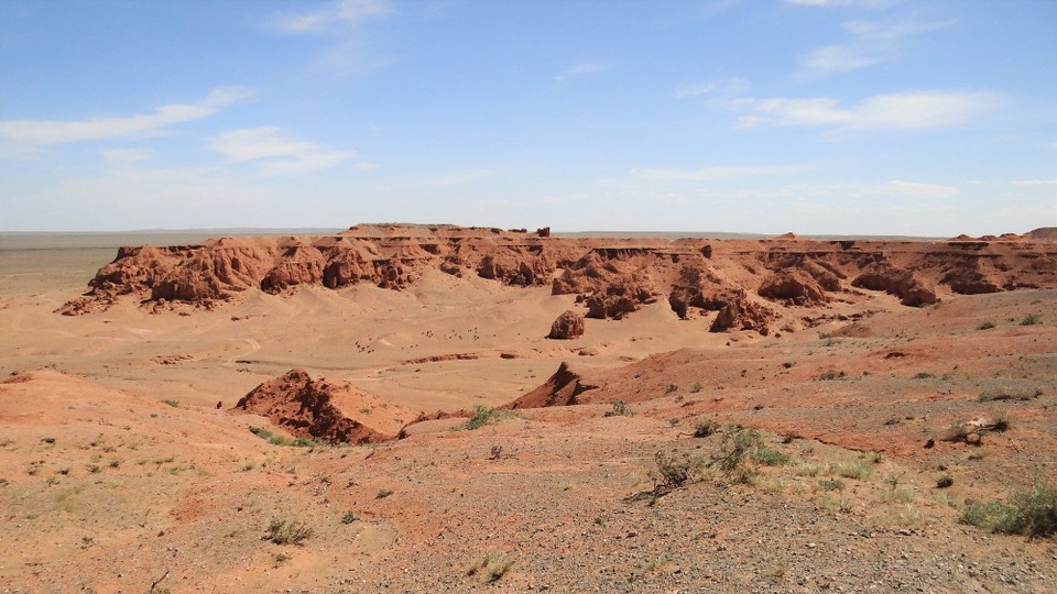 unbekannt - Gobi Desert - The flaming cliffs