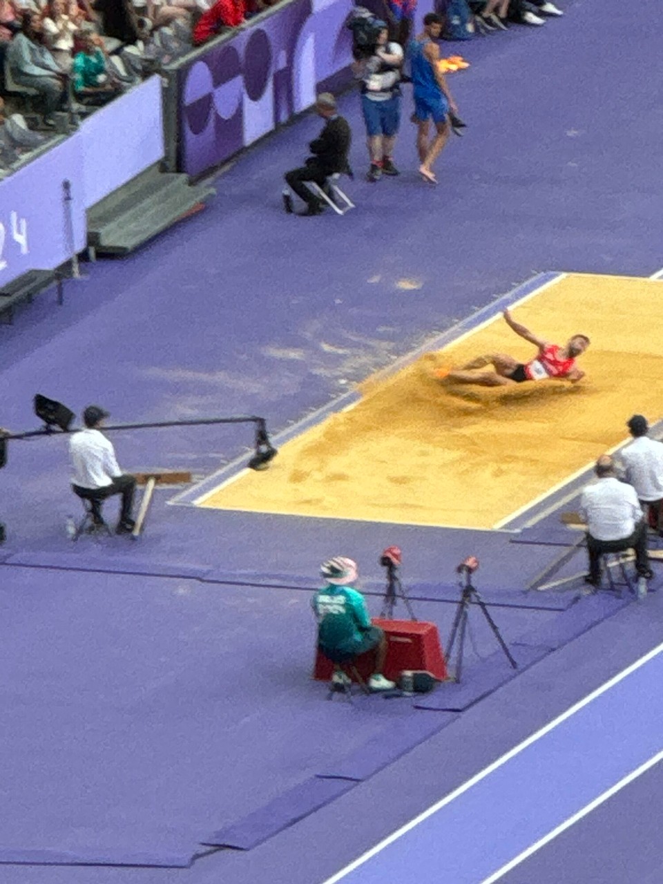 Frankreich - Saint-Denis - Die Quali im Drei-Sprung 