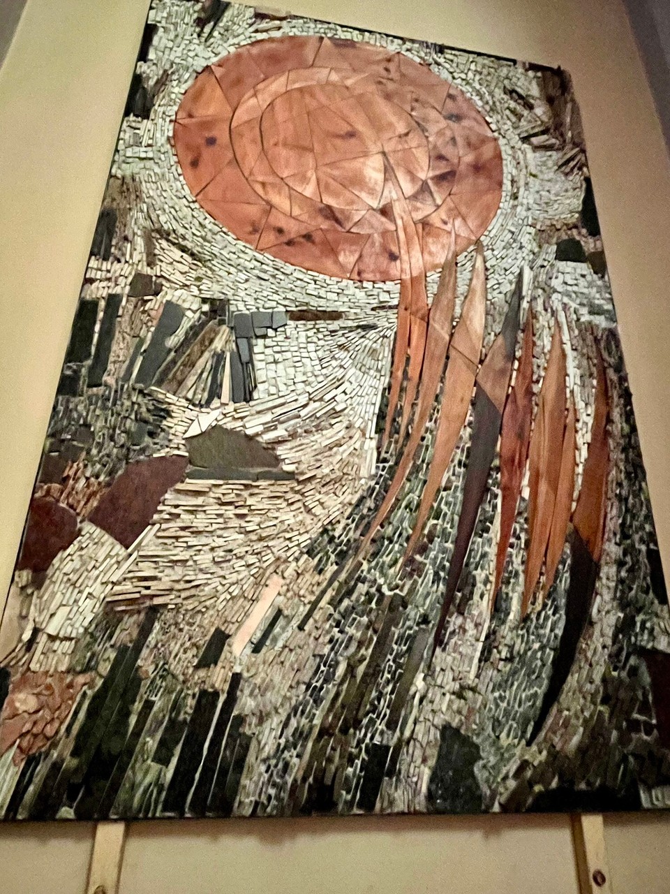 Italien - Arona - Mosaik in der Kirche San Carlo