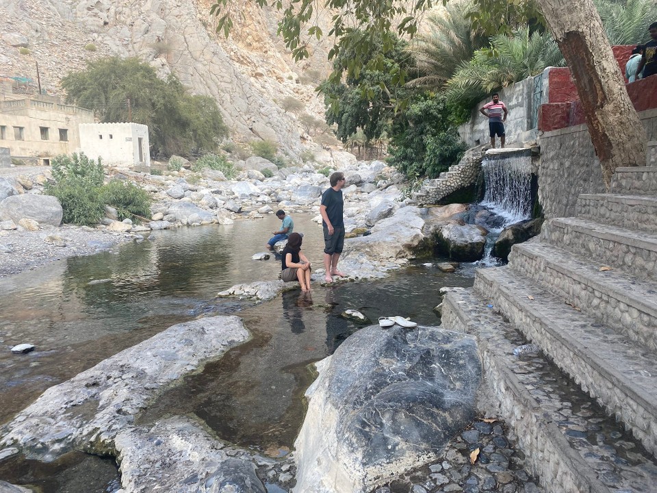 Oman - Bawshar - Warme Quelle …