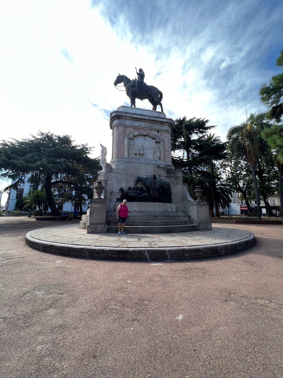 Uruguay - Montevideo - First square we came to