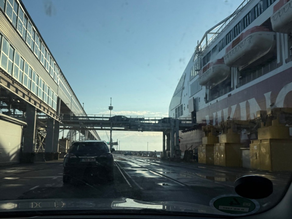 Finnland - Helsinki - Zufahrt diesmal von oben