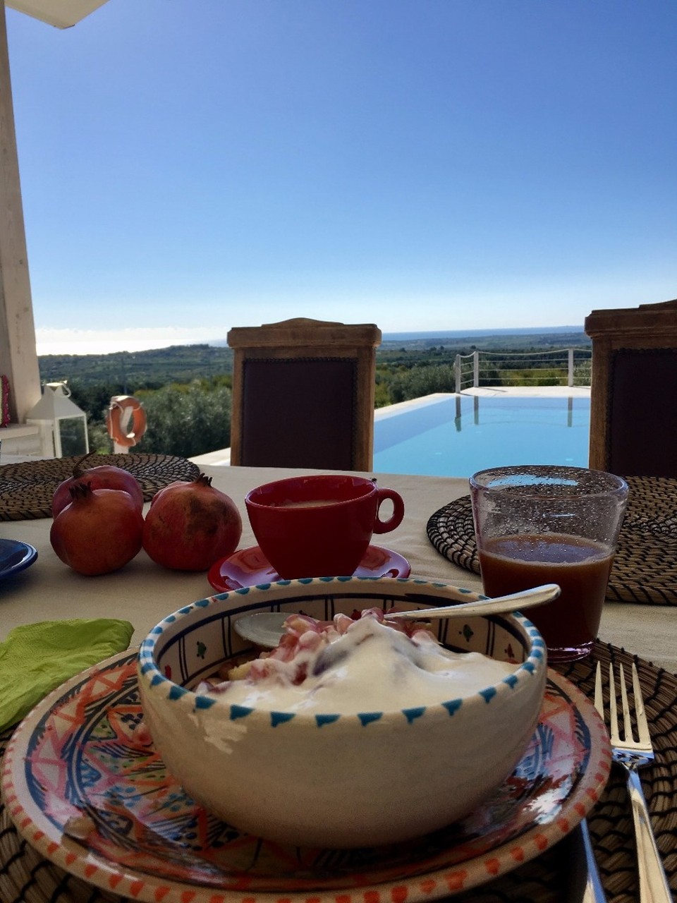 Italien - Noto - Casa Bianca - Frühstück