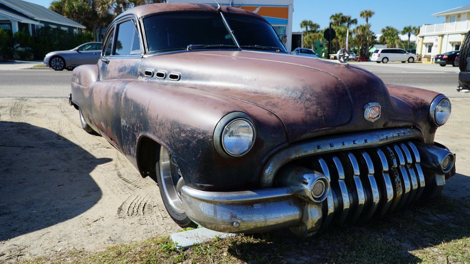 USA - Ormond Beach - Geht schon los, mit den Autos.
