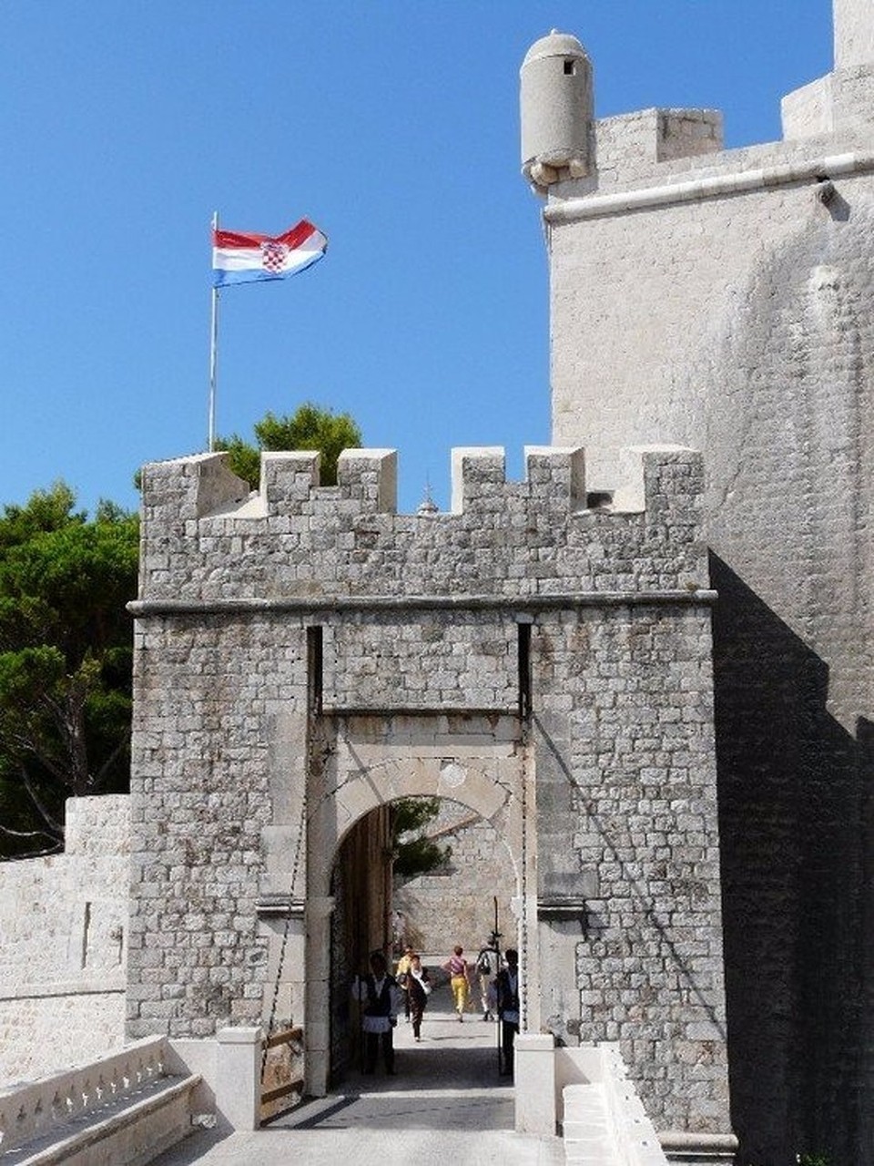 Croatia - Dubrovnik - Dubrovnik- Pile entrance