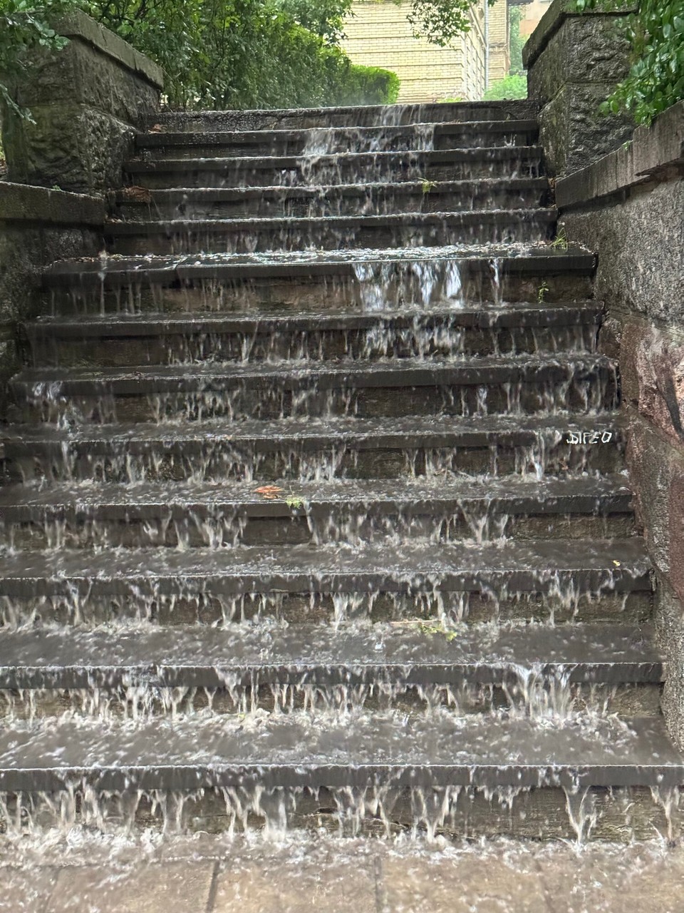 Litauen - Vilnius - Der Tag endet ….. mit Regen