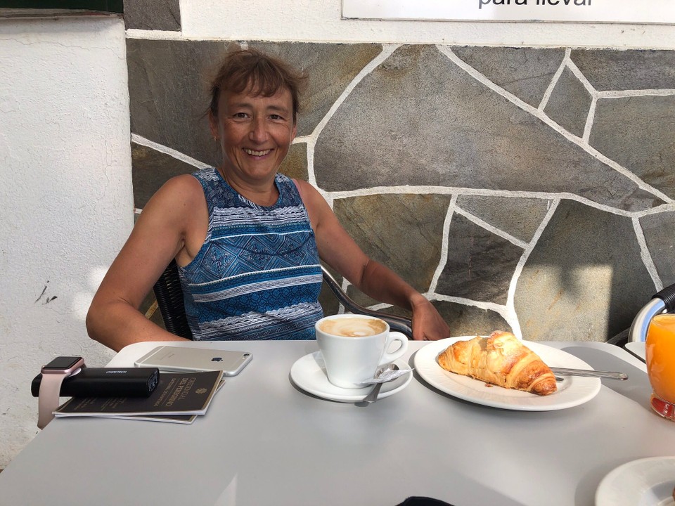 Spanien - Santiago de Compostela - Frühstück