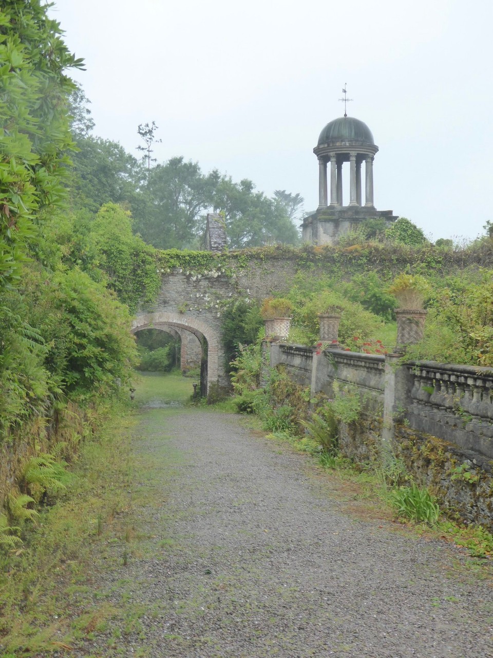 Ireland - Bantry - In the 1990s the gardens were neglected, but after a few years of European funding in the 2000s restoration was started, and continues slowly.