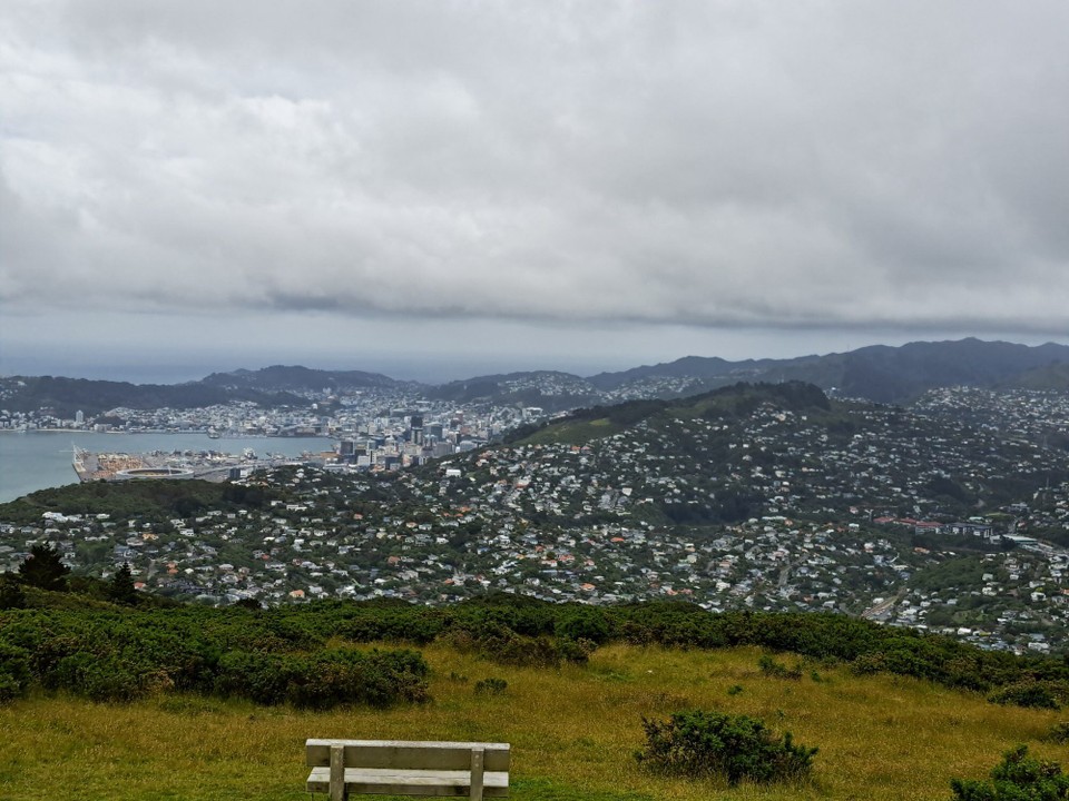 Neuseeland - Wellington - Sicht auf Wellington 