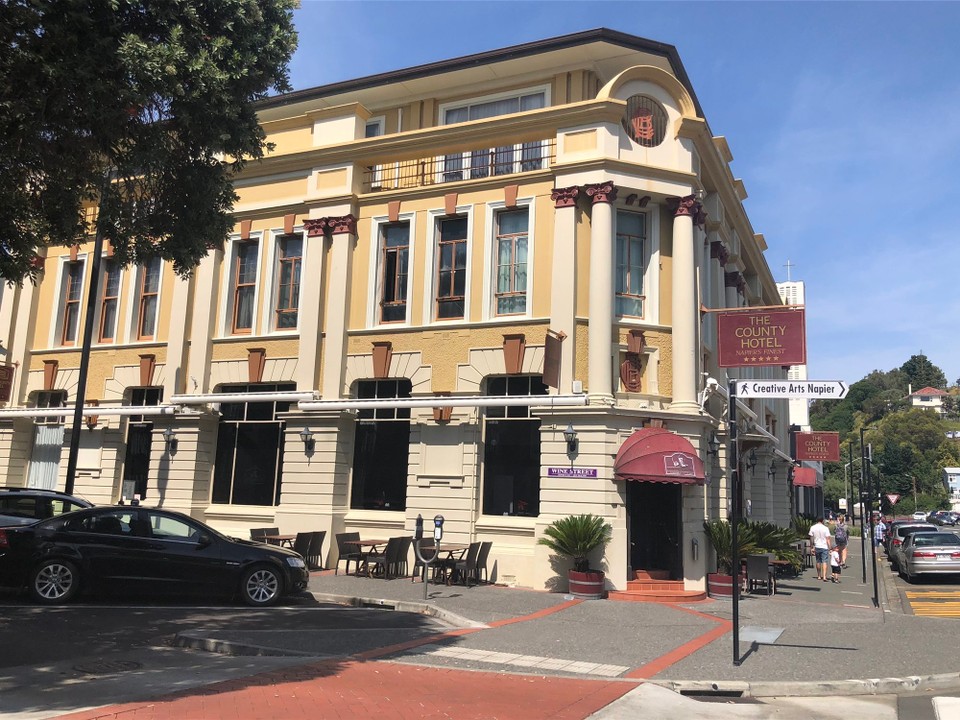 Neuseeland - Napier - The County hotel 
