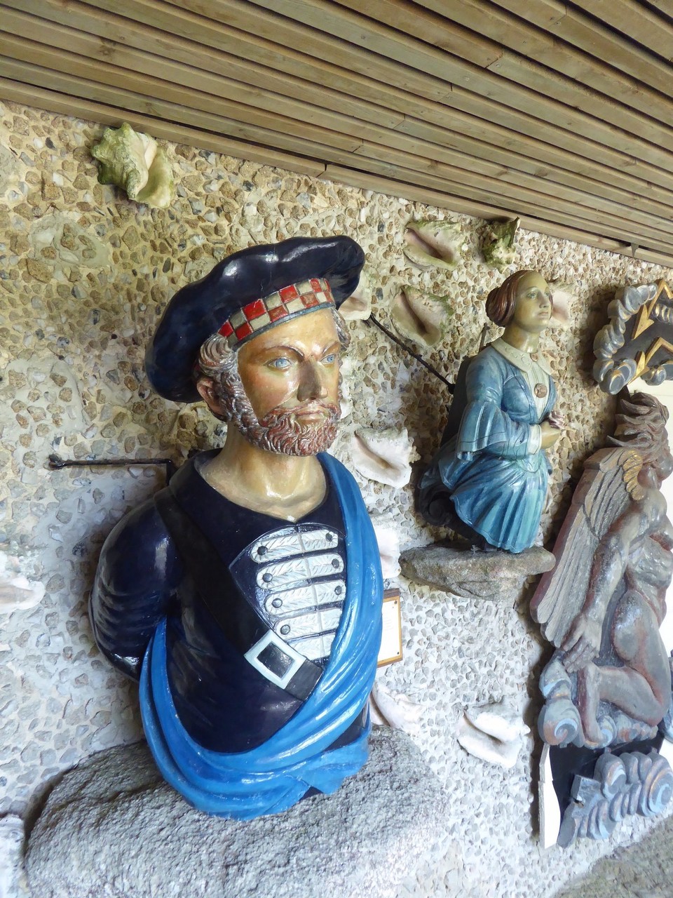 United Kingdom - Isles Of Scilly - Valhalla is an anglicised name for the Old Norse, Valholl, meaning hall of the slain. This collection of figureheads and name boards date from the middle and end of the 19th century and mainly come from merchant sailing vessels or early steamships wrecked on the rocky coasts of Scilly