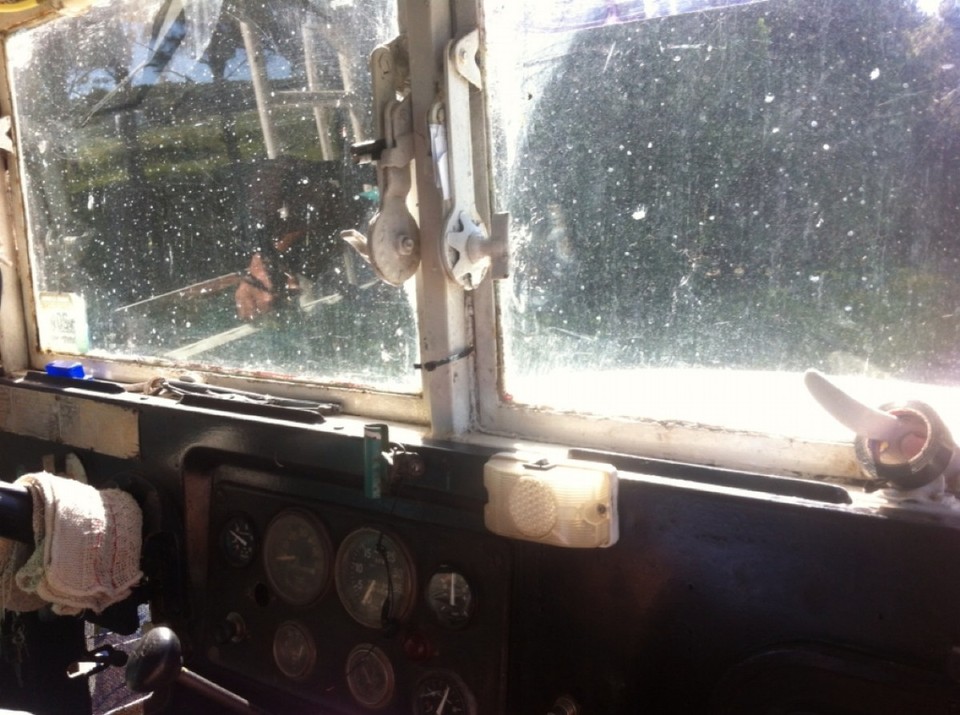 Uruguay - Cabo Polonio - truck interiors