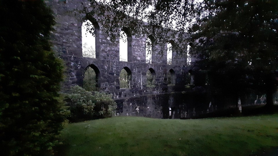 Vereinigtes Königreich - Oban - Ein Teil des Craigs Tower