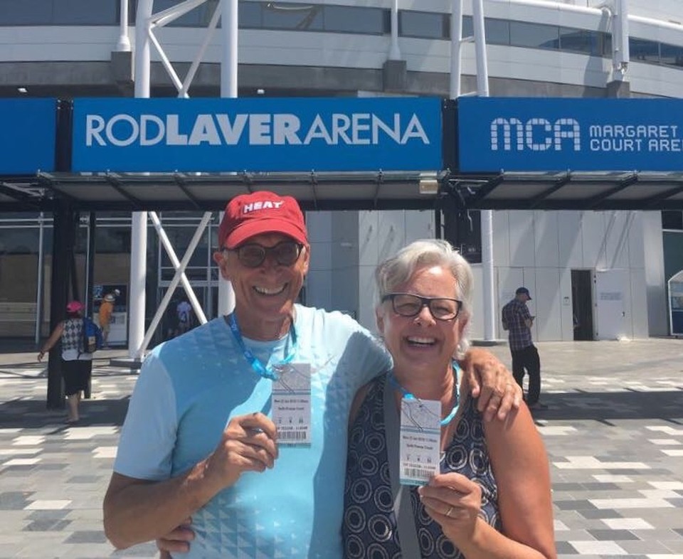 Australien - Melbourne - So stolz über die Tickets...!