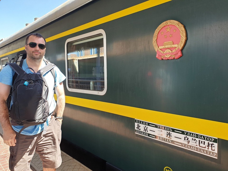 China - Xilin Gol - Luke and our carriage