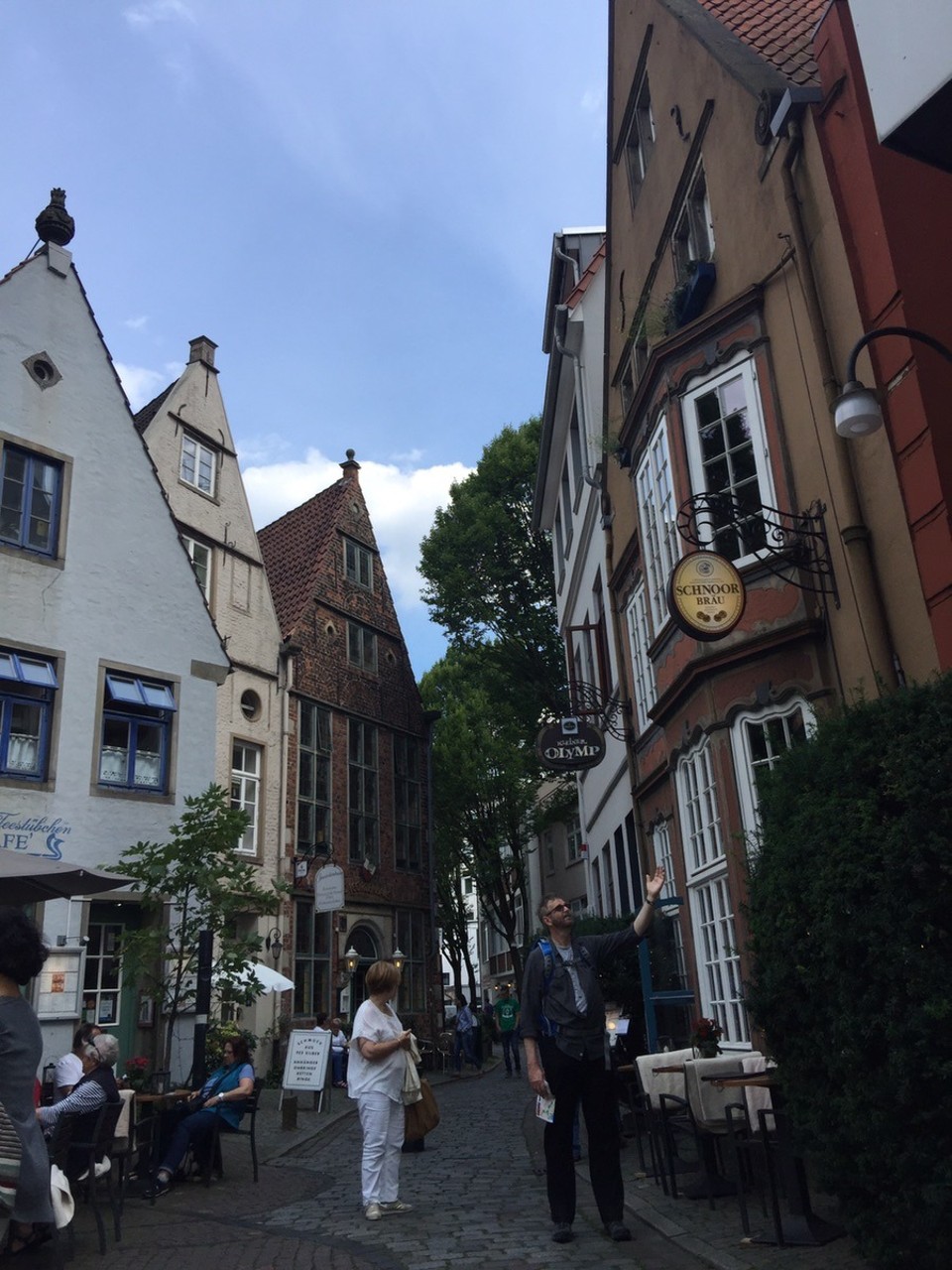  - Germany, Bremen - The Schnoor. The oldest part of Bremen. Many old sailors quarters from the 17th century are still standing. 