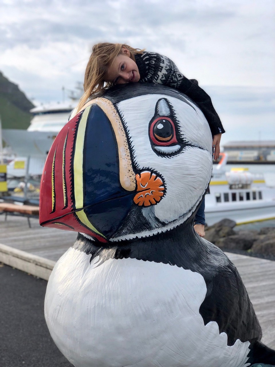 Island - Vestmannaeyjar - Ja dann mal hoch da…