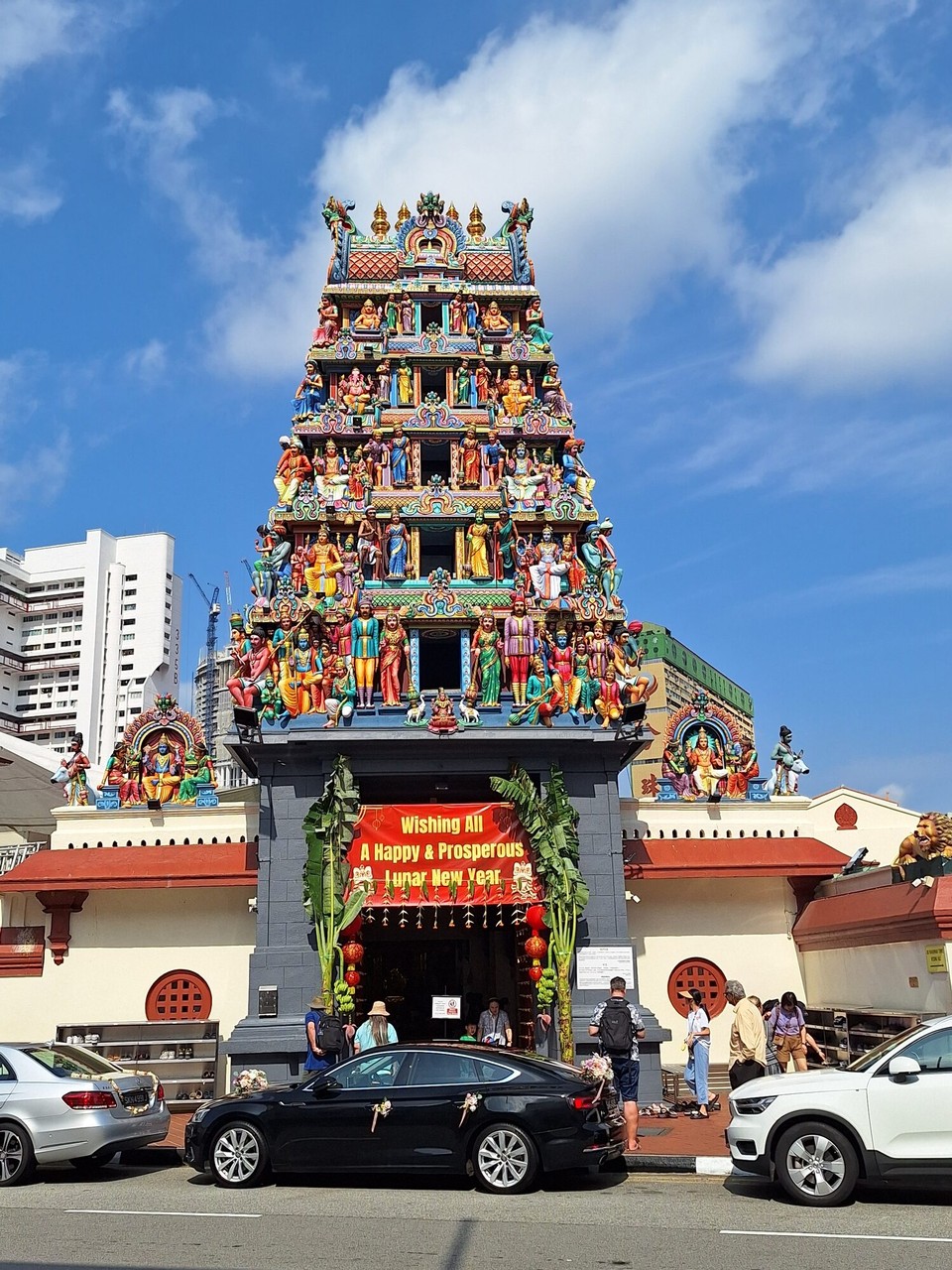 Singapur - Singapur - Sri Mariamman Tempel in Chinatown 