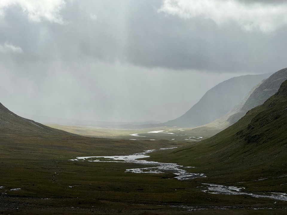 Schweden - Kiruna - Blick zurück 