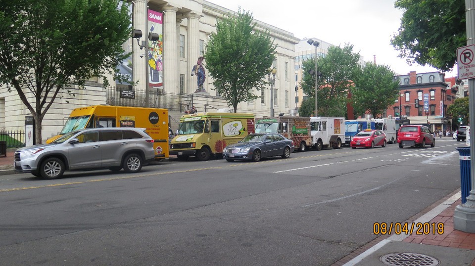 Vereinigte Staaten - Washington - uuuuunendlich viele Foodtrucks in der ganzen Stadt