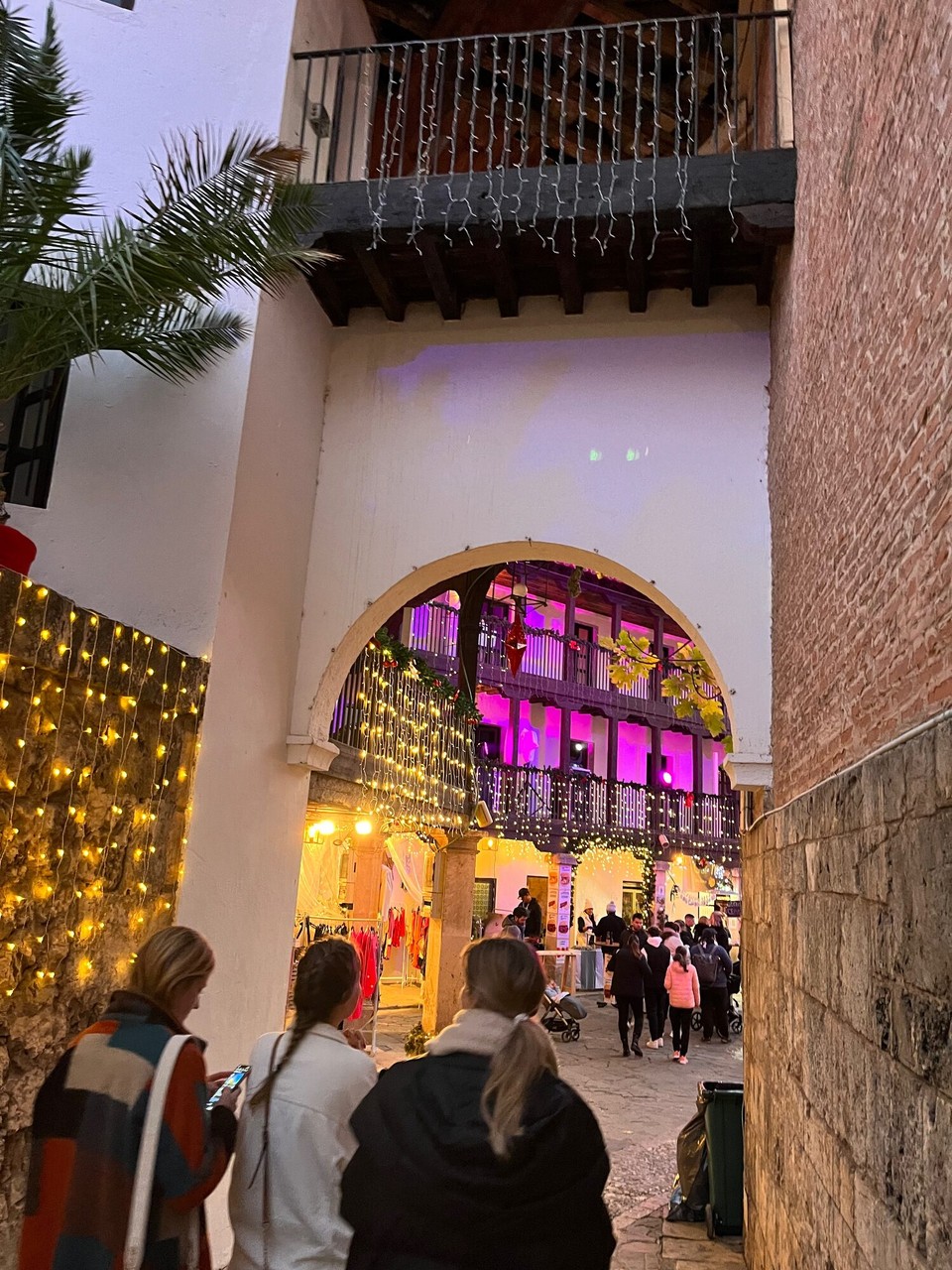 Spanien - Palma - auf dem Weihnachtsmarkt in Pueblo Español