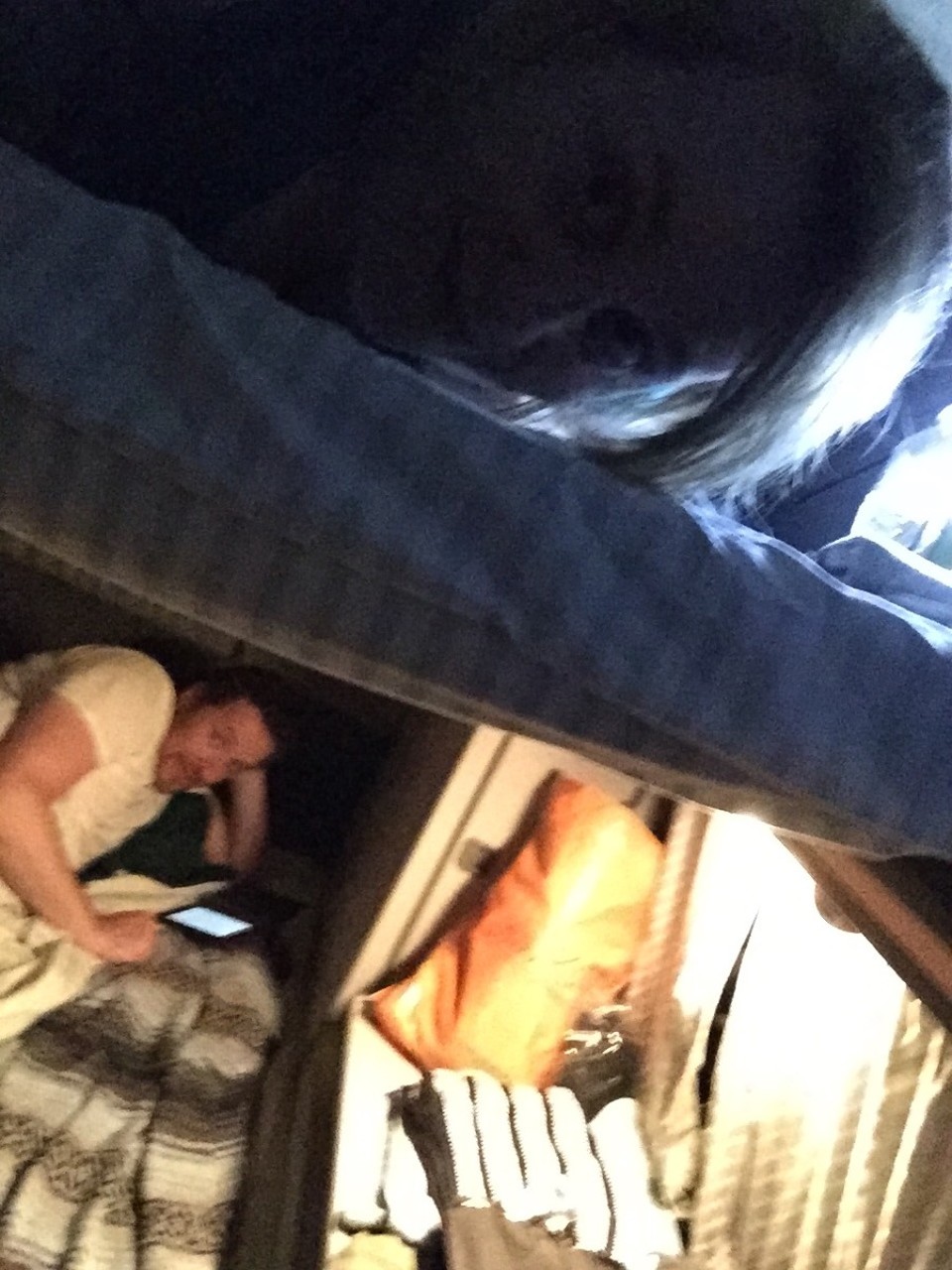 Canada - Jasper - Slapen in de poptop!