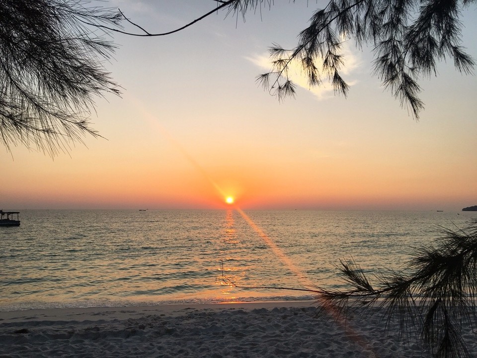 Kambodscha -  - Sunset ☀️