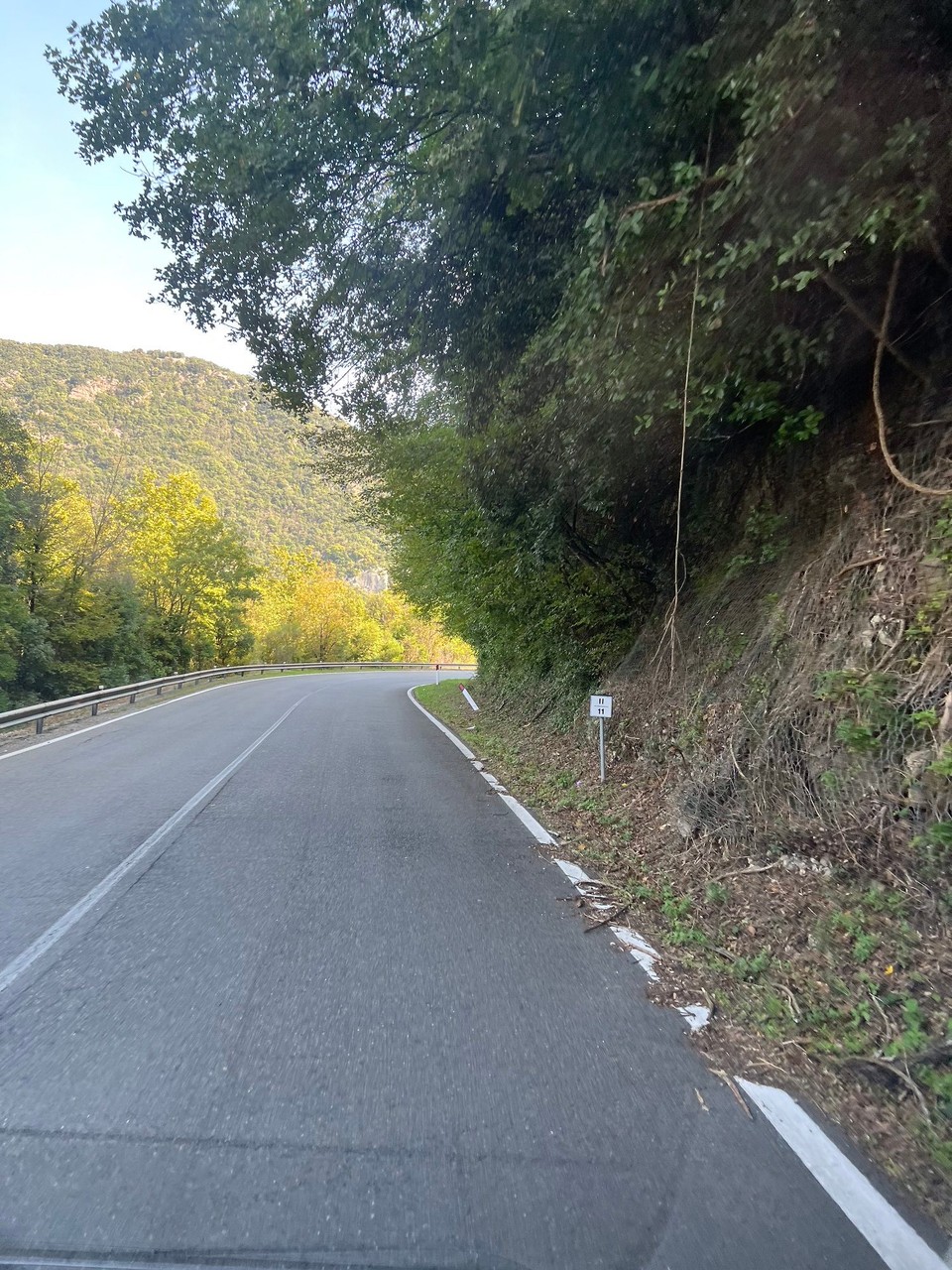 Italien - Fano - Auf - dieses Mal - meist guten Strassen😉