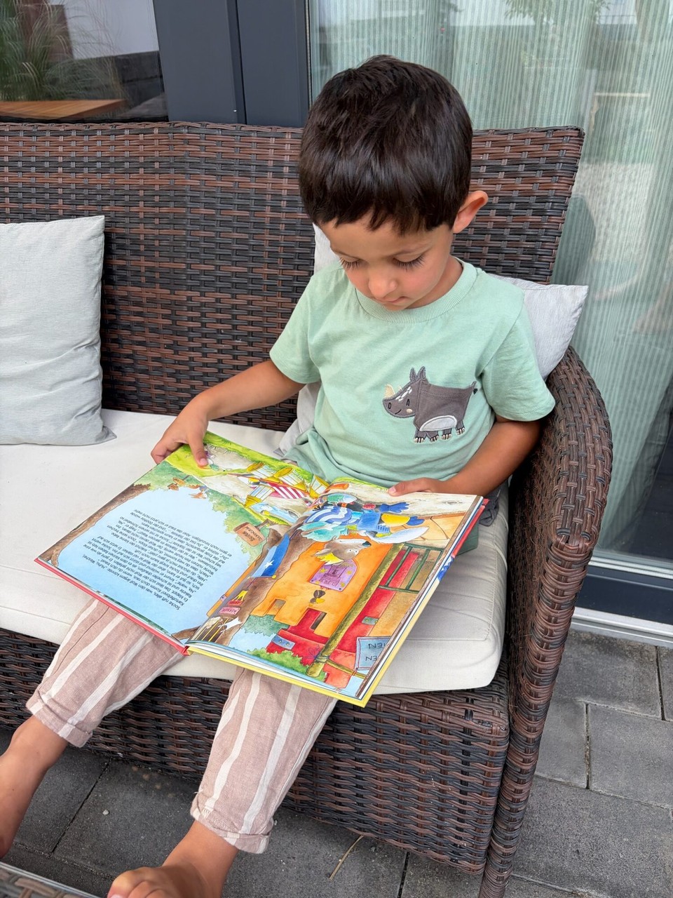 Deutschland - Traben-Trarbach - Zurück in der Unterkunft wurde erstmal etwas entspannt und gelesen.