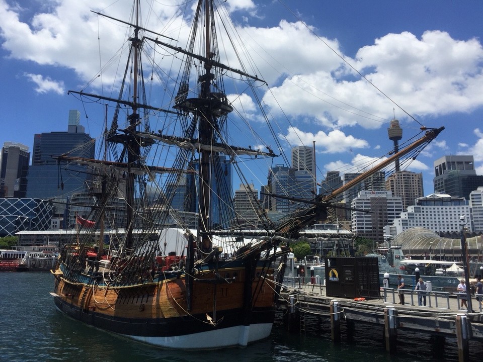 Australien - Sydney Olympic Park - Die Endeavour