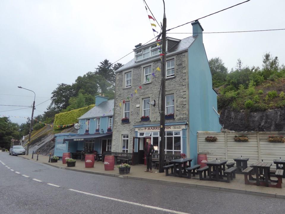 Ireland - Glengarriff - A great pub, where we were immediately greeted by the locals sitting at the bar.