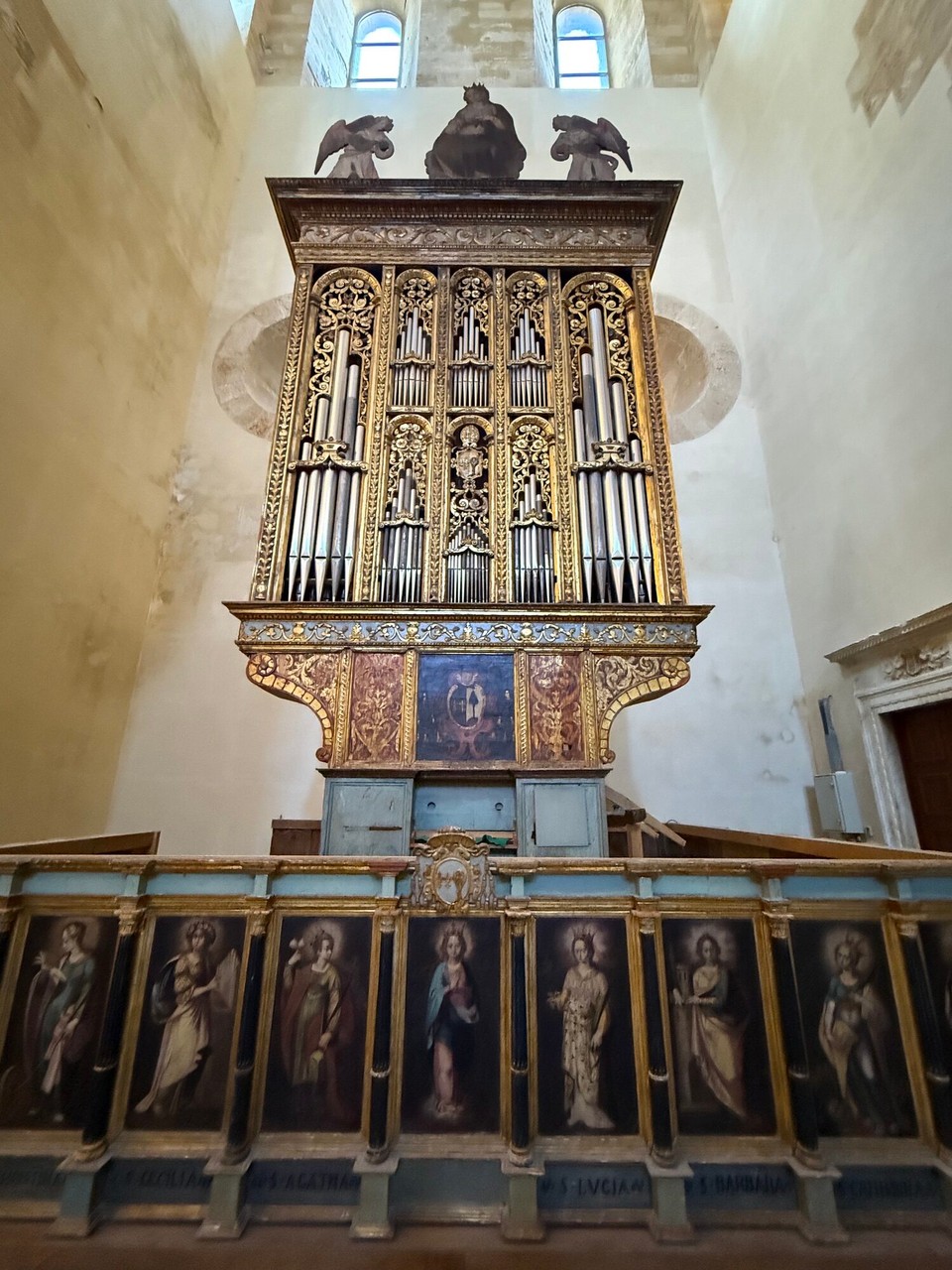 Italien - Enna - Uralte Orgel