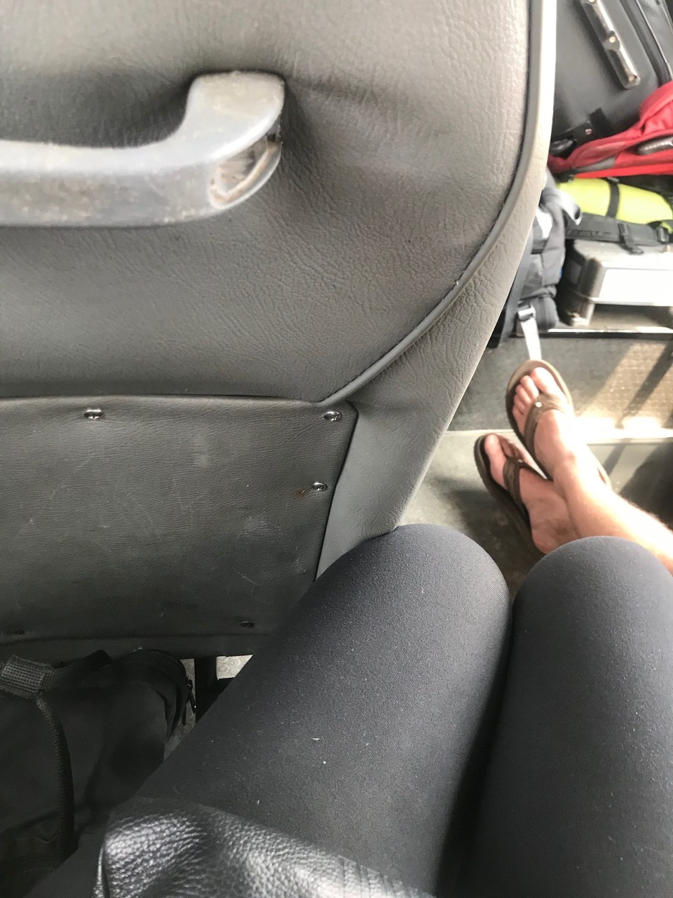 Vietnam - Hue - Det var litt trangt på bussen, godt det ikke var lenger enn 4 timer.