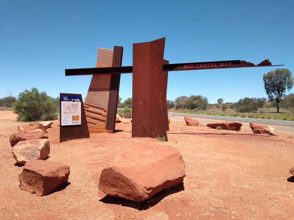 Australien - Petermann - auf dem Weg zum Ayers Rock
