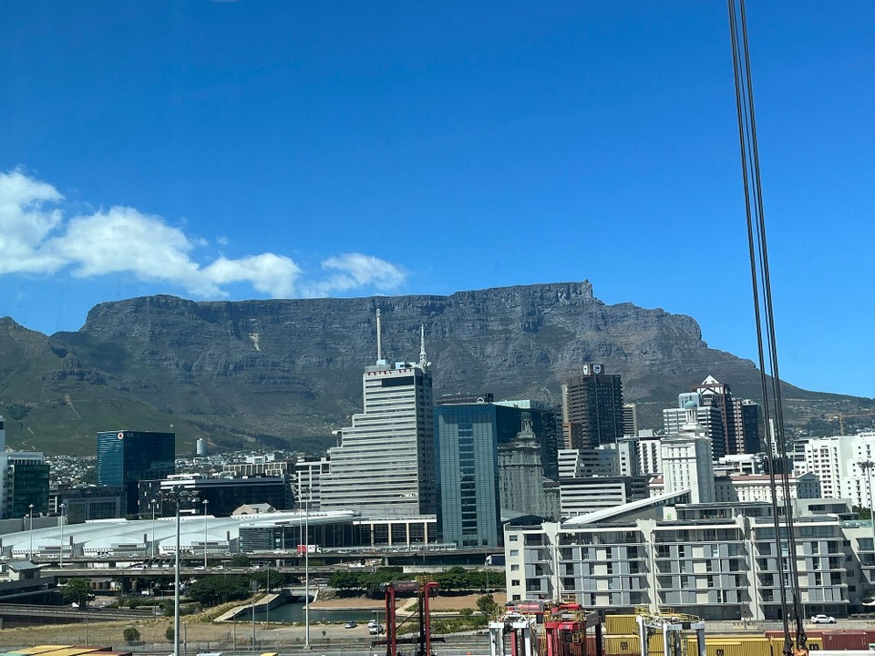 Südafrika - Kapstadt - Tafelberg heute bei tollem Wetter
