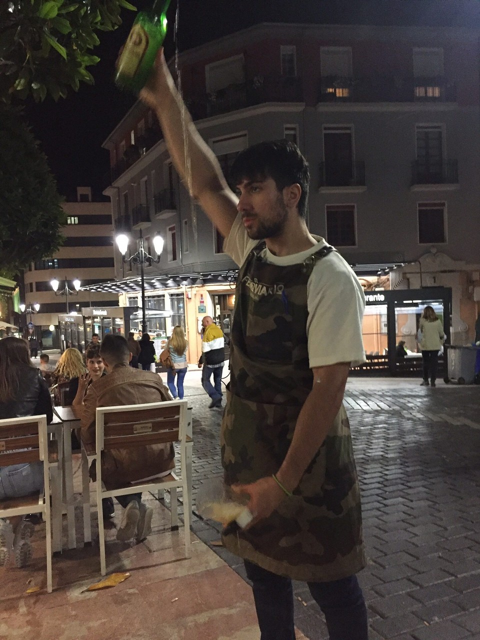 Spanien - Oviedo - ...mit asturischem Apfelcider